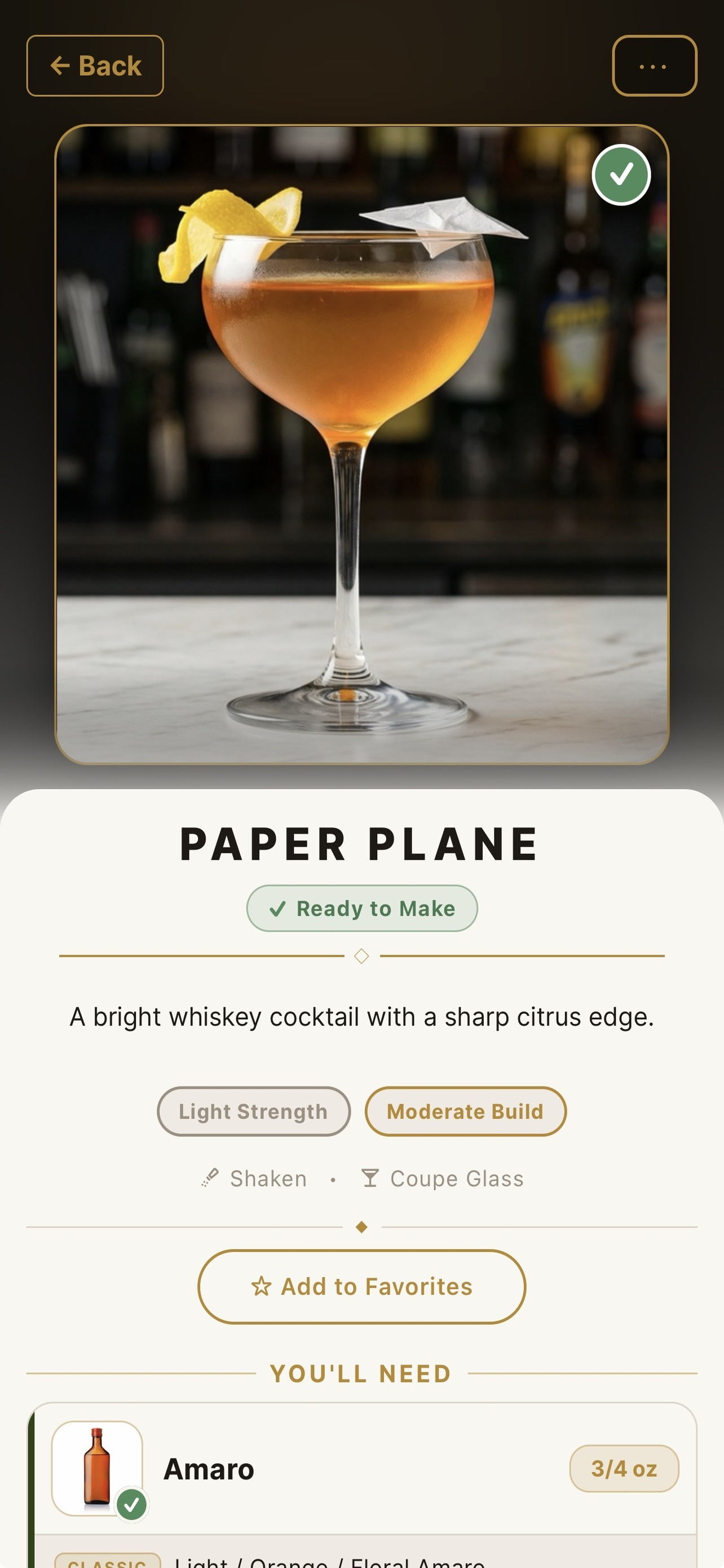 The Bartender App screenshot 2
