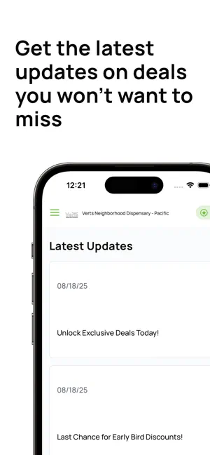 Verts Neighborhood Dispensary screenshot 4