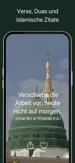 Screenshot von Quran Widgets: Verse & Duas auf dem iPhone 2