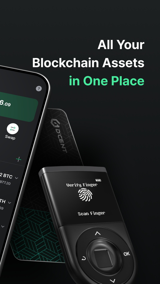 #2. D'CENT - Crypto Wallet (iOS) 由: IoTrust Co., Ltd