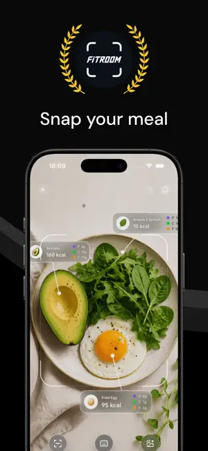 Fitroom: Calorie Tracker screenshot 1