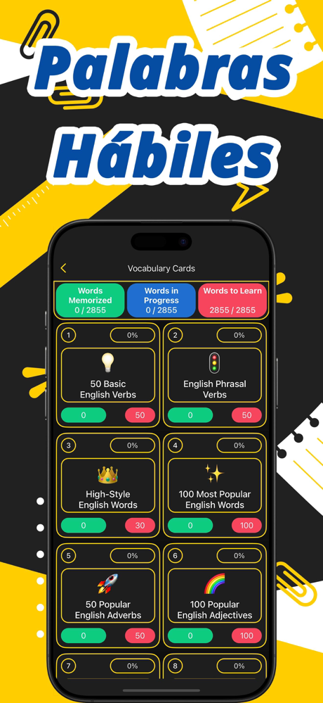 Aprender Palabras: Inglés screenshot 2