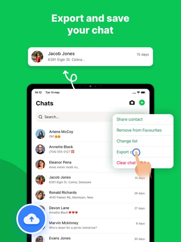 Chat Backup & Restore for WA iPad screenshot