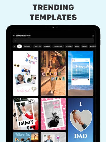 Photo Collage Maker • PicGrid iPad screenshot