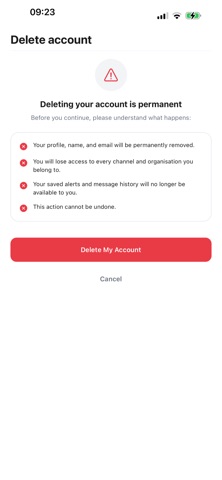 Beeper Alerts iPhone screenshot