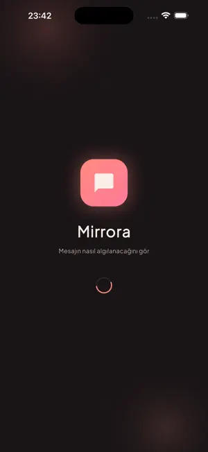 Mirrora: AI İletişim Asistanı screenshot 1