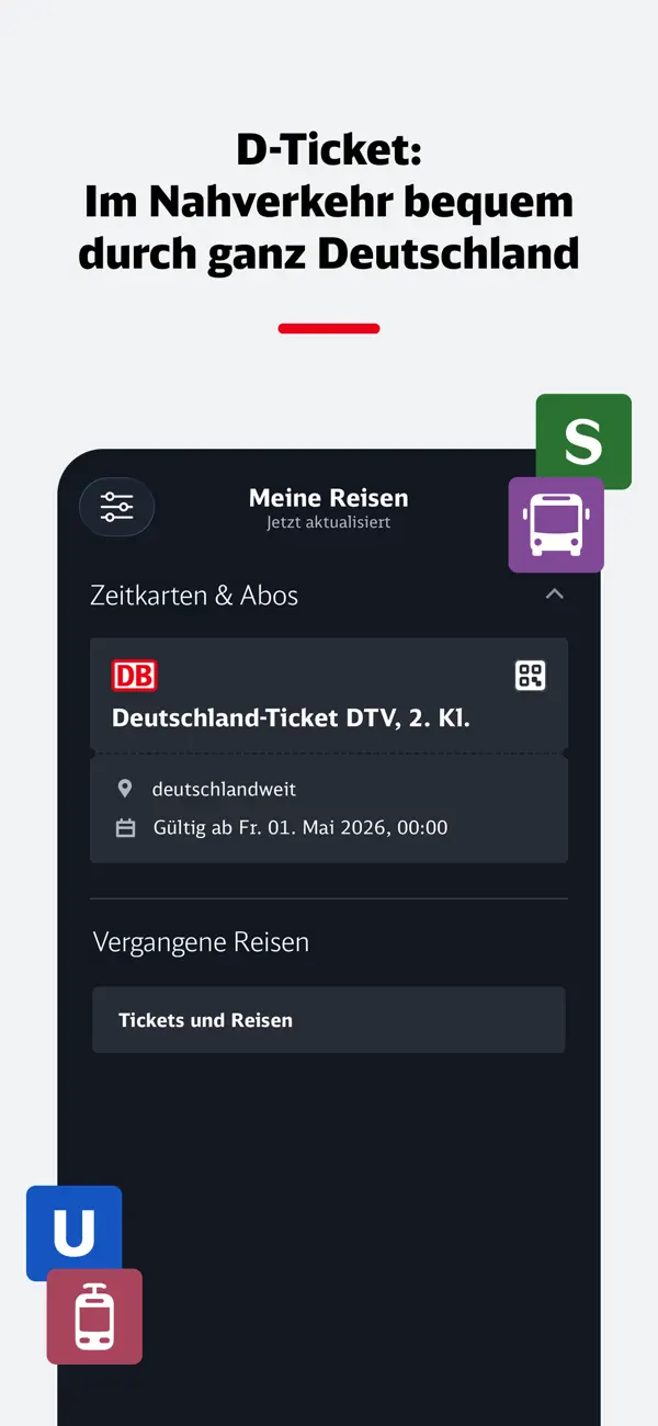 DB Navigator iPhone App Screenshot 4 – Reisen