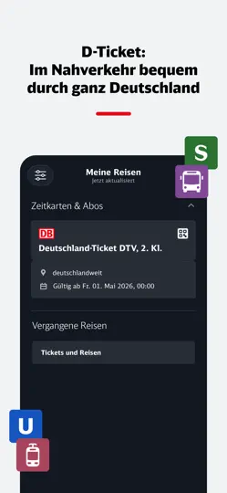 Screenshot von DB Navigator auf dem iPhone 4