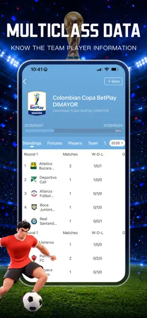 ScoreLead: Live Scores & News iPhone screenshot 5