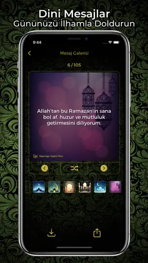 Namaz Vakti: Ezan Muslim Pro iPhone Ekran Görüntüsü 8