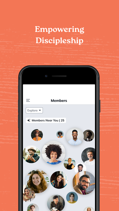 The Lantern Center iPhone screenshot 1 - Social Networking app