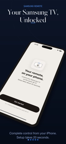 Simple TV Remote iPhone screenshot