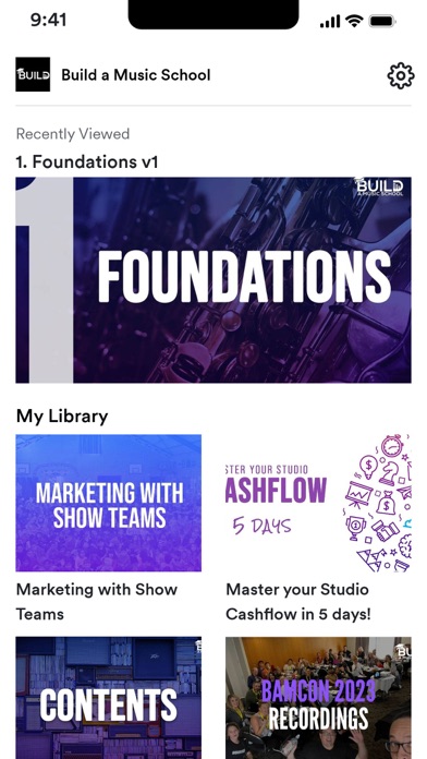 Build a Music School Screenshot