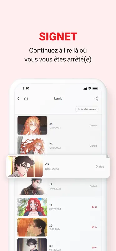 LEZHIN FR screenshot 5 of 6