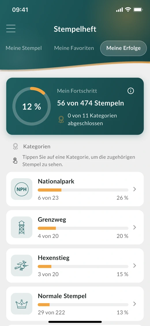 Harz App - mit Stempelheft screenshot 6