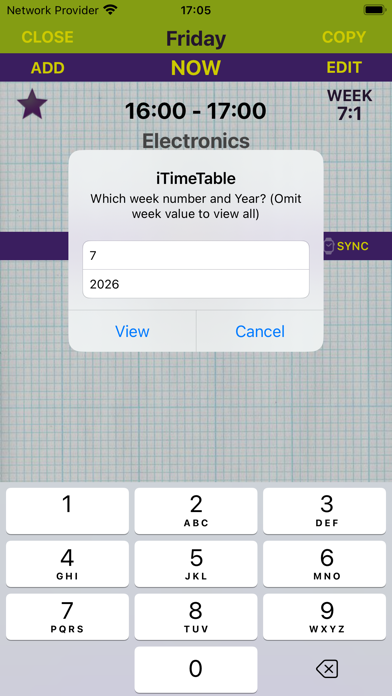 iTimeTable Screenshot 4 of 10