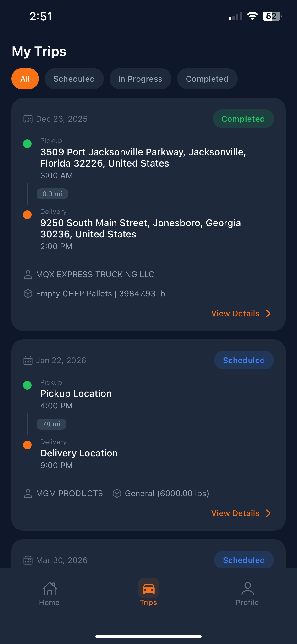 Screenshot 4 of Swiftiom Driver