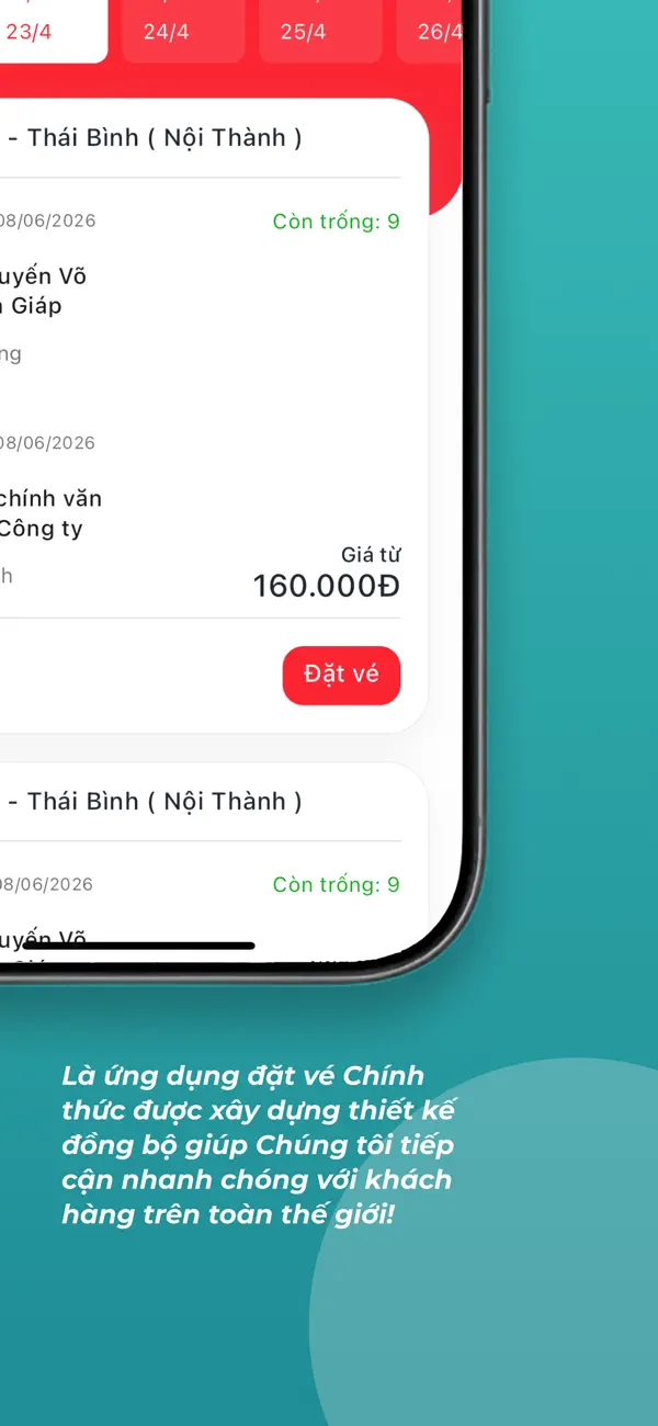 Screenshot #3 pour Hoàng Hải Limousine