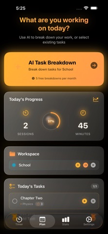 Lumeni - Focus Timer Screenshot 3 of 9