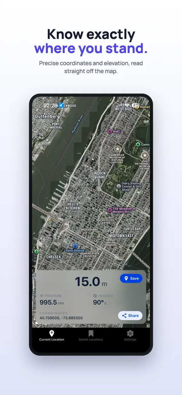 Screenshot #1 pour Altimètre GPS et Altitude