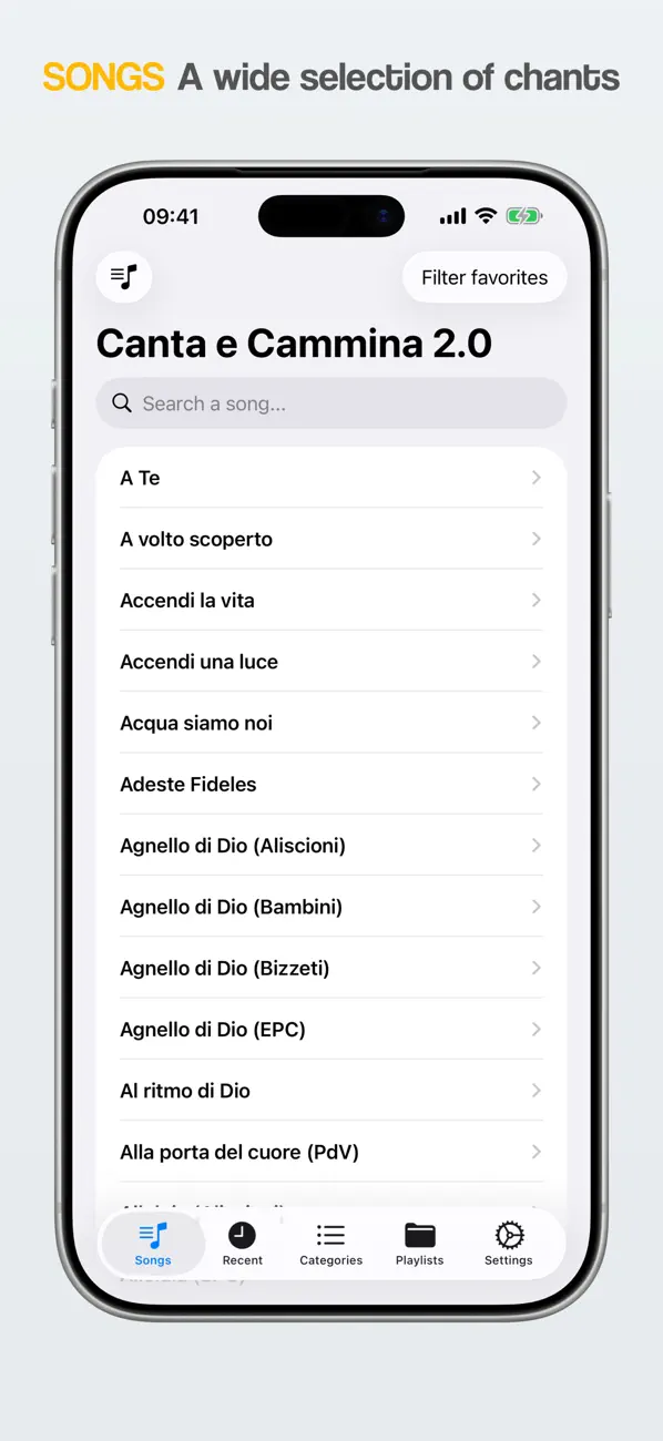 Screenshot #1 pour Canta e Cammina 2.0