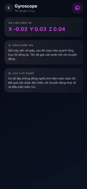 Test Cảm Biến screenshot 3