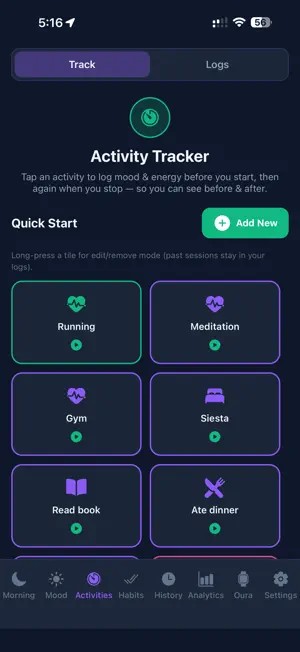 Moodrise screenshot 3