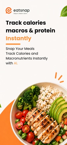 EatSnap: AI Calorie Counter iPhone screenshot