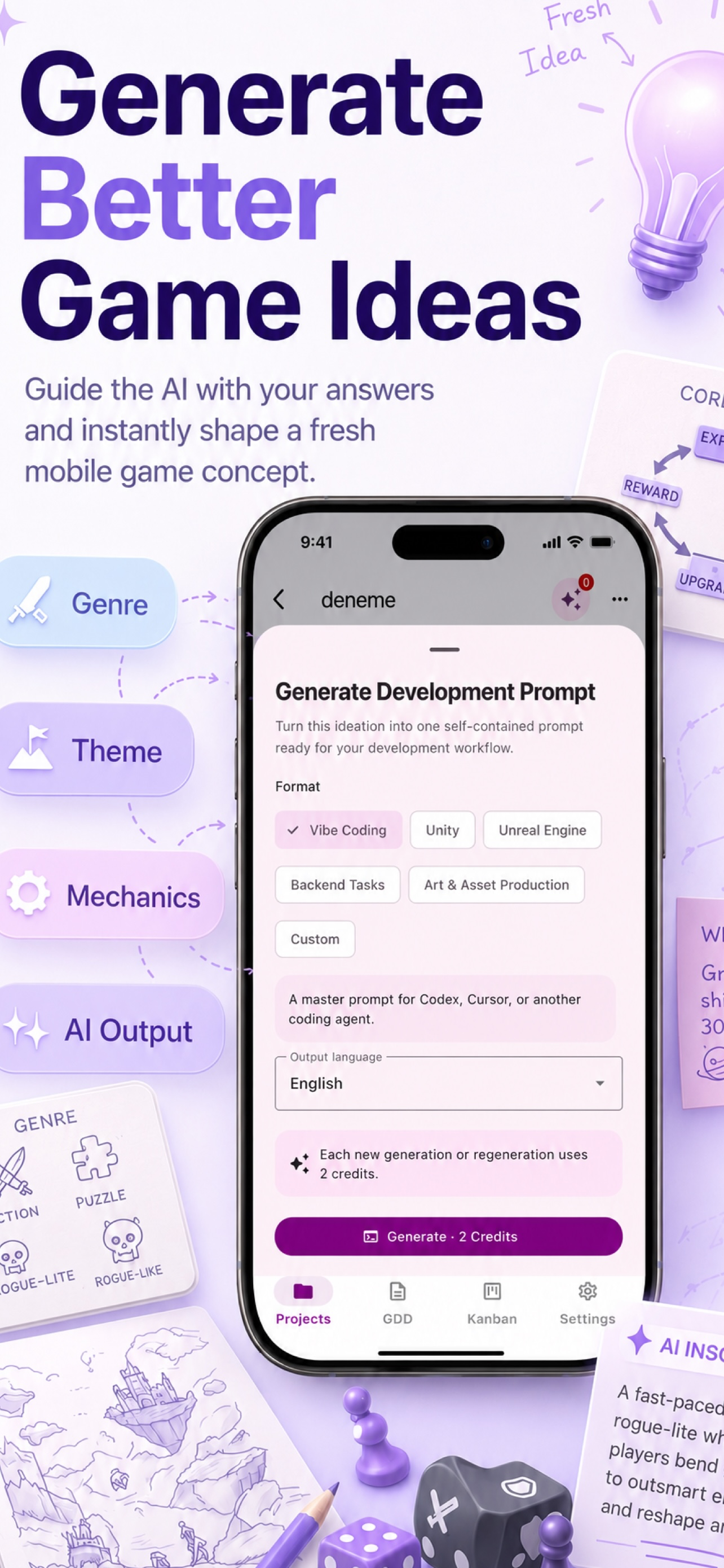 Lordly AI Game Design Creator screenshot 2
