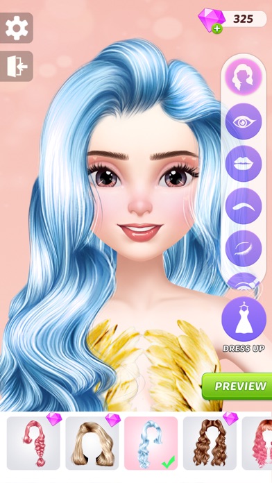 Fashion Dress Up & Makeup Game Screenshot