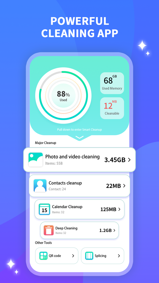 #1. Clean up: AI Storage Cleaner (iOS) Podle: 超亮 刘