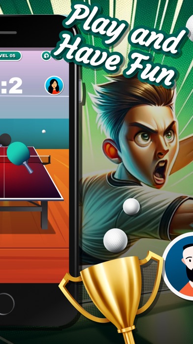 Advanced Pocket Ping Pong Star Screenshot