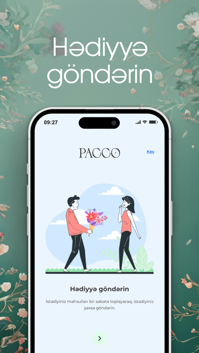 Pacco - Online gül sifarişi Screenshot