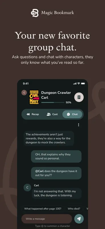 Magic Bookmark: Book Recaps screenshot 5 of 5