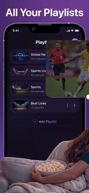 PlayTV: Sports TV & Shows iPhone screenshot 4