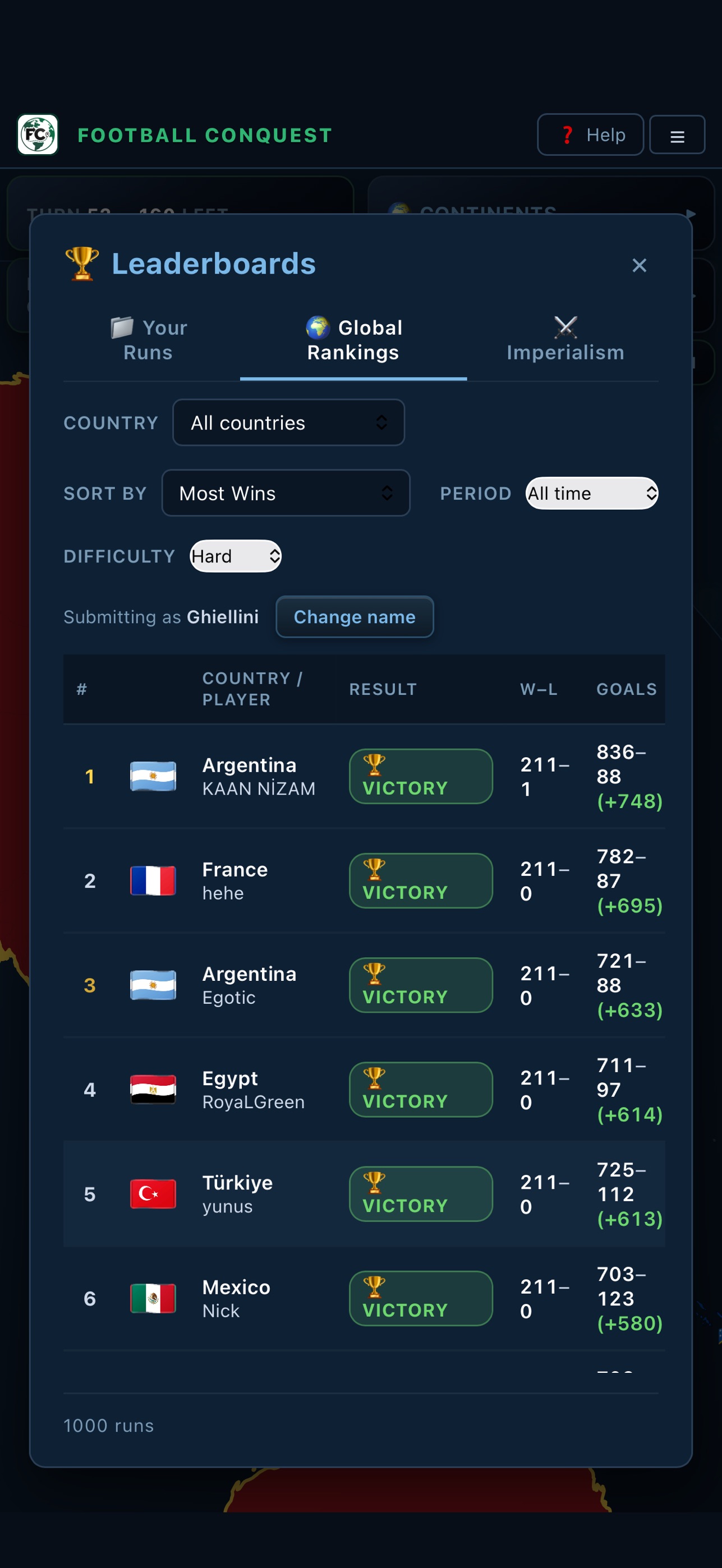 Screenshot 4 of Football Conquest