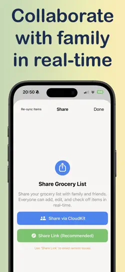 Listlet: Recipe & Grocery List iPhone Screenshot 6