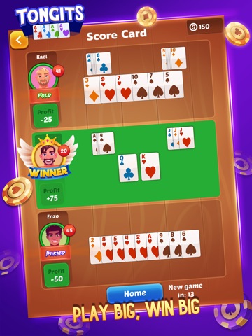 Tongits: Offline & Online Game iPad screenshot