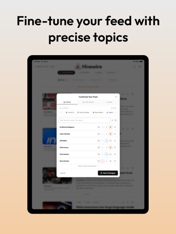 Hivewire News ipad screenshot 3