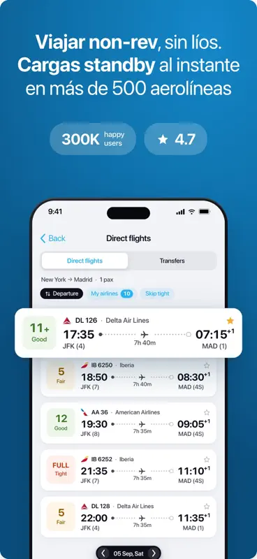 Staff Airlines: Viaje Non-Rev screenshot 1 of 8