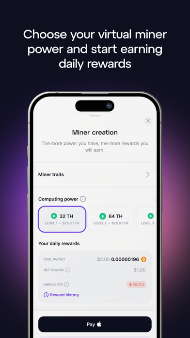 GoMining - Mining App Screenshot