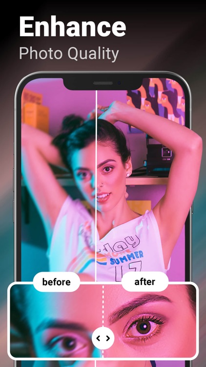 AI Photo Enhancer - Pixelance