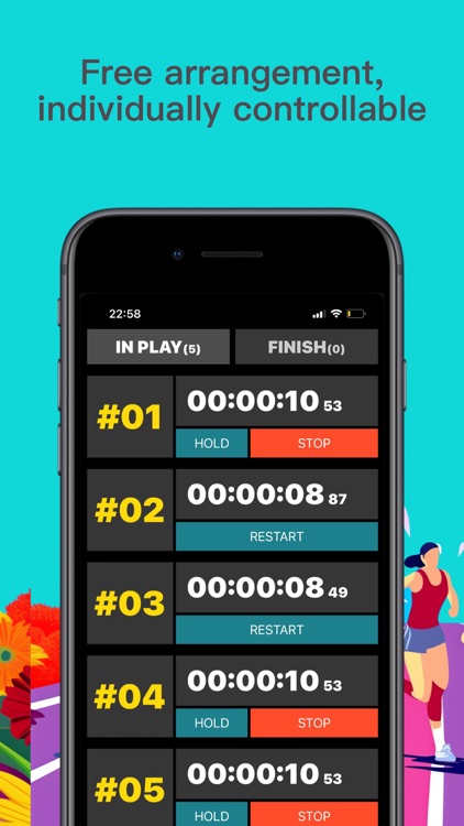 PenaltyTimer & Stopwatch screenshot-3