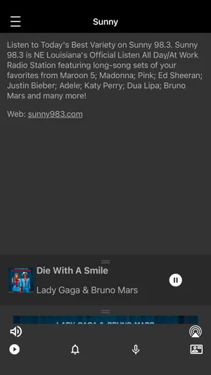 SUNNY 98.3 screenshot 3