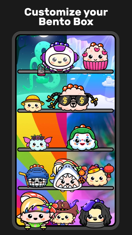 #3. BENTO BOX: Idle Game by SUSH (iOS) Podle: Emotion Studio, Inc