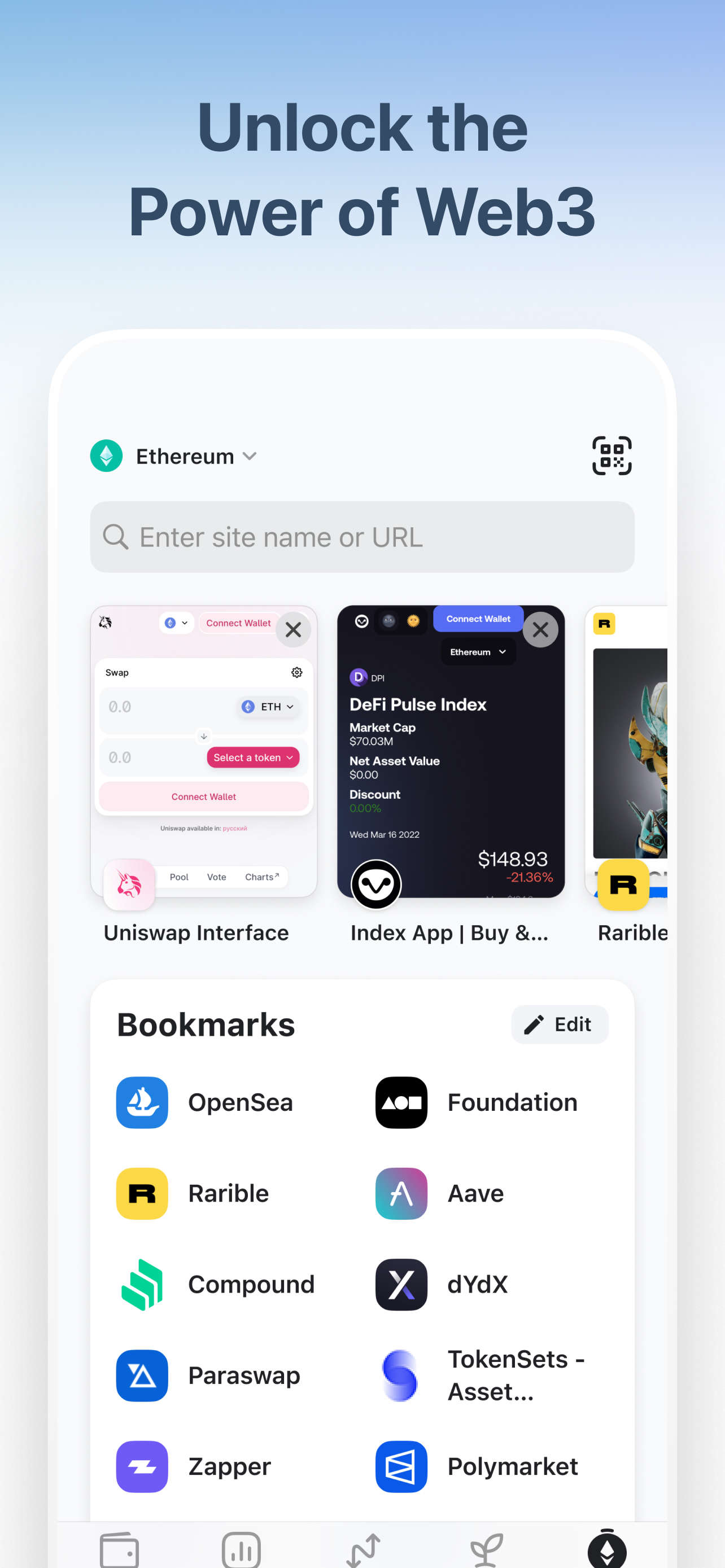 MEW Wallet・Stocks and Crypto