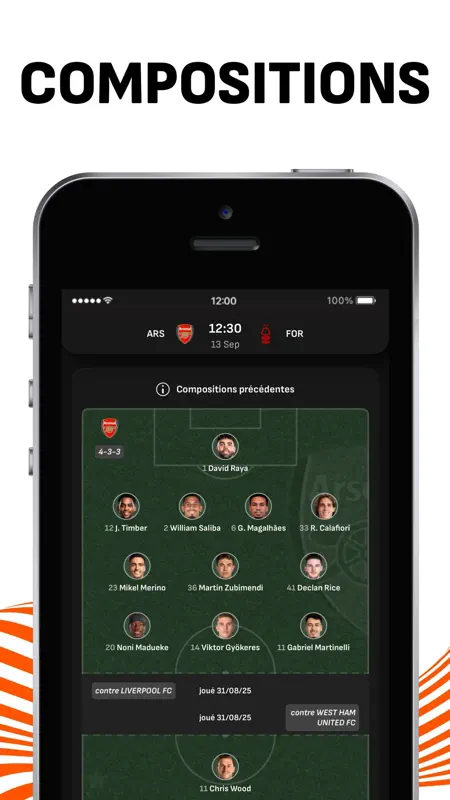 LiveScore : Scores en direct screenshot 6 of 8
