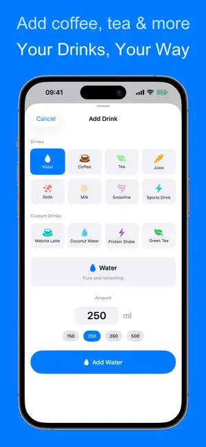Droppy: Water & Drink Tracker screenshot 2