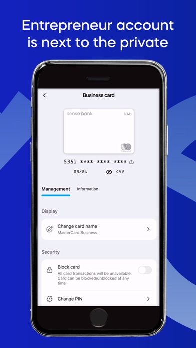 Sense SuperApp - online bank Screenshot