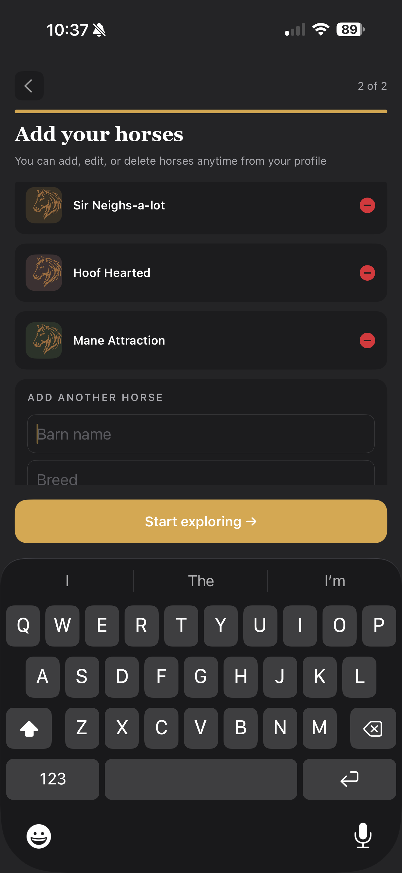 HorseCamp screenshot 3